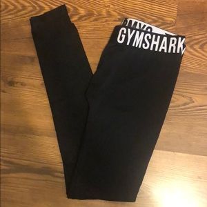 Black Gym Shark Leggings!